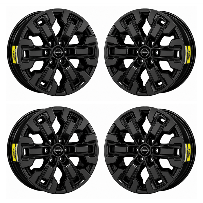 Nissan Frontier Exchange Wheels Set of 4-Exchange Rims Set of 4 Gloss Black 62833