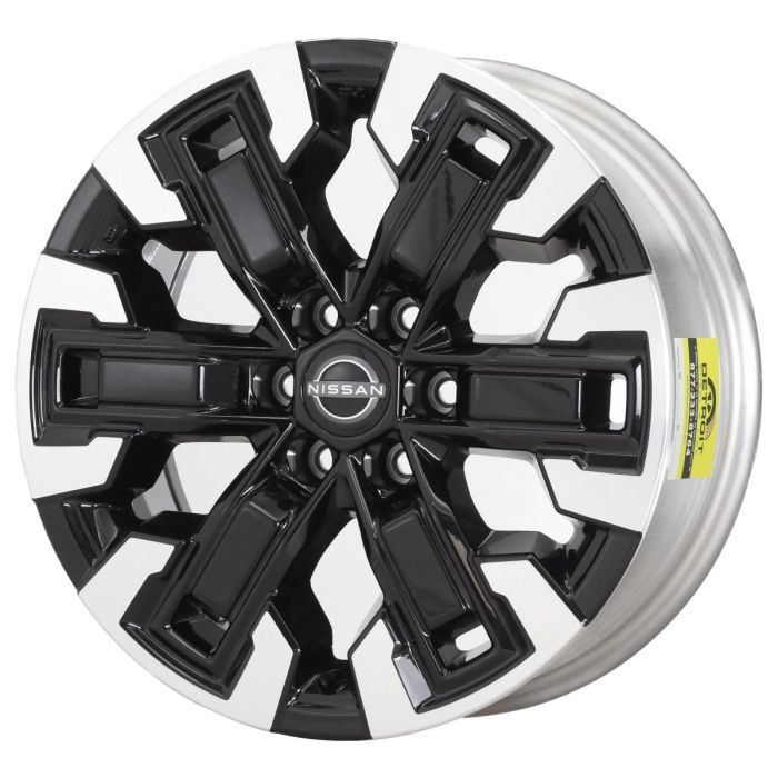 Nissan Frontier Wheel Rim Machined Black 62833 Stock Factory OEM Replacement