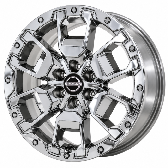 Nissan Frontier Wheel Rim PVD Bright Chrome 62834 Stock Factory OEM Replacement