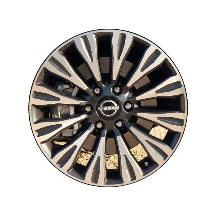 Nissan Armada Wheel Rim Machined Charcoal 62857 Stock Factory OEM Replacement