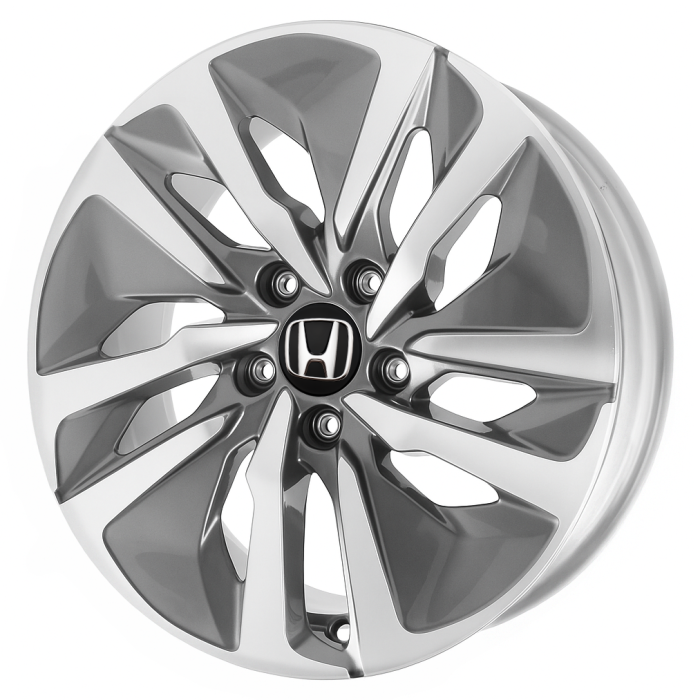 Honda Accord Wheel Rim Machined Grey 63141 Stock Factory OEM Replacement