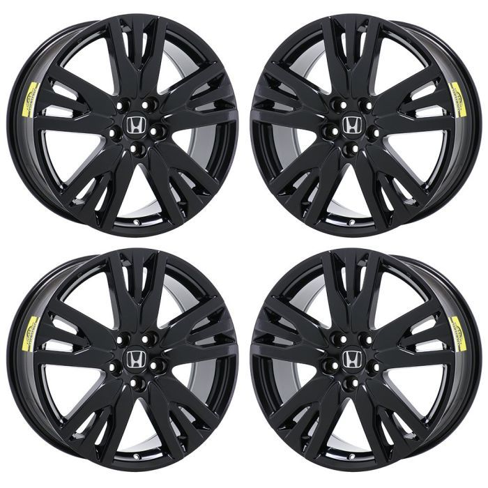Honda Pilot Exchange Wheels Set of 4-Exchange Rims Set of 4 Gloss Black 63149