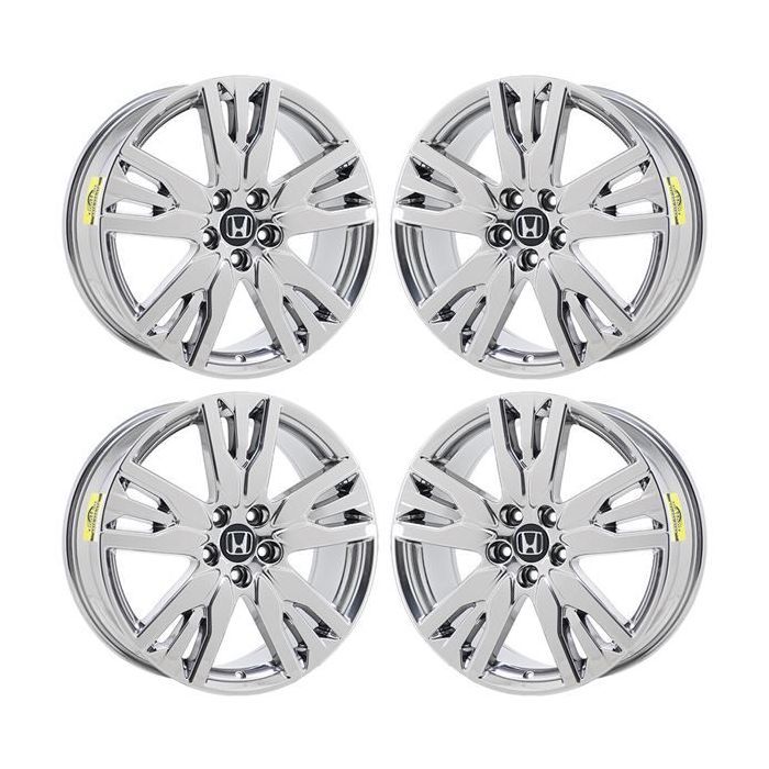 Honda Pilot Wheel Rim PVD Bright Chrome 63149 Stock Factory OEM Replacement