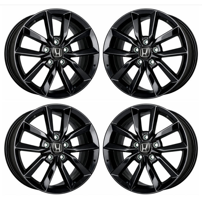Honda Civic Exchange Wheels Set of 4-Exchange Rims Set of 4 Gloss Black 63158