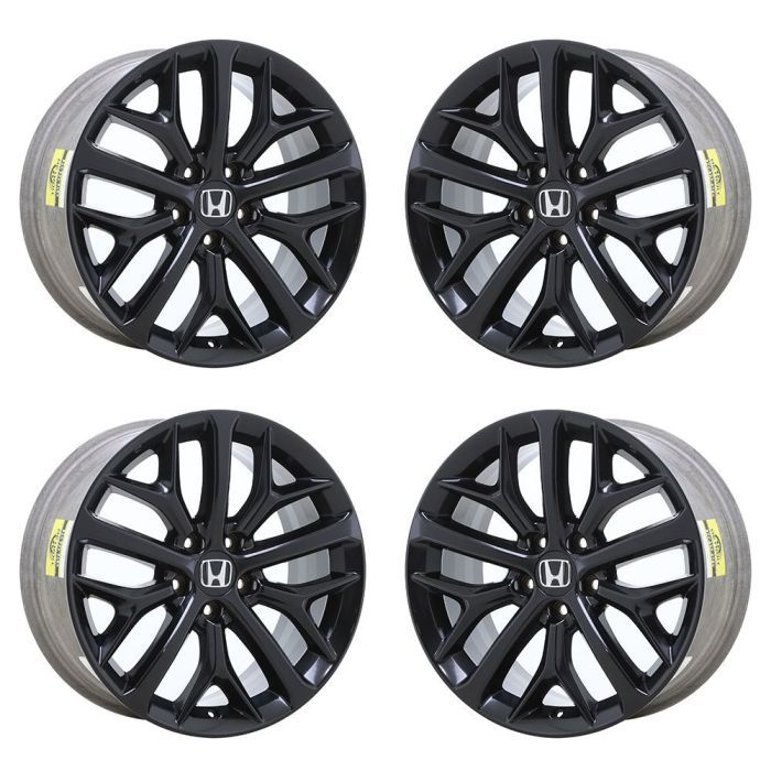 Honda Civic Exchange Wheels Set of 4-Exchange Rims Set of 4 Gloss Black 63163