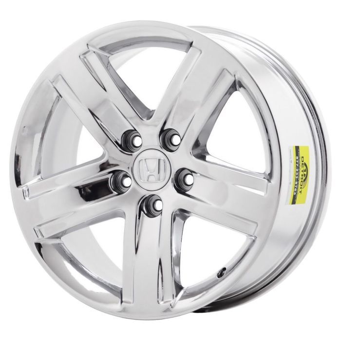 Honda Ridgeline Wheel Rim PVD Bright Chrome 63655 Stock Factory OEM Replacement