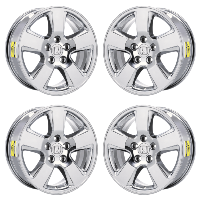Honda Pilot Wheel Rim PVD Bright Chrome 63992 Stock Factory OEM Replacement