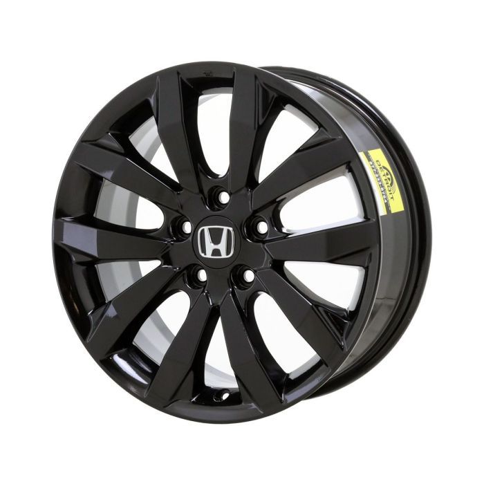 Honda Civic Wheel Rim Gloss Black 63996 Stock Factory OEM Replacement