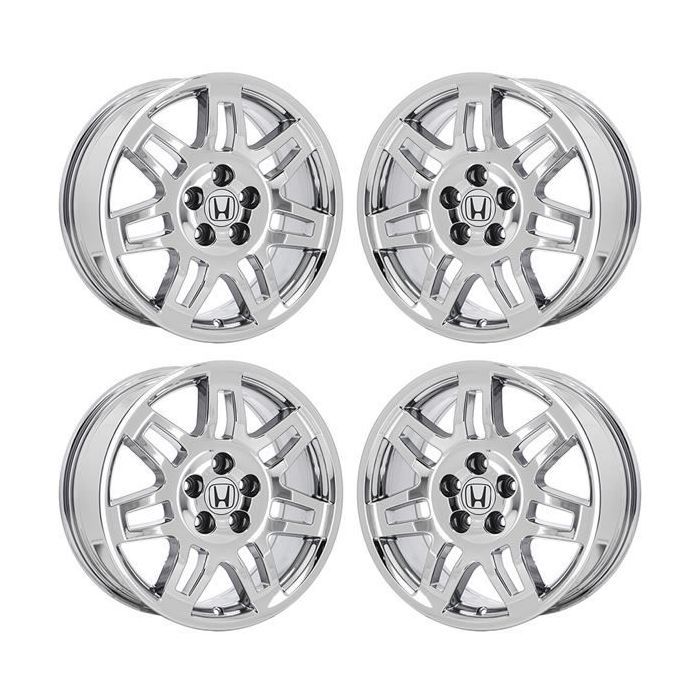 Honda Pilot Wheel Rim PVD Bright Chrome 64001 Stock Factory OEM Replacement