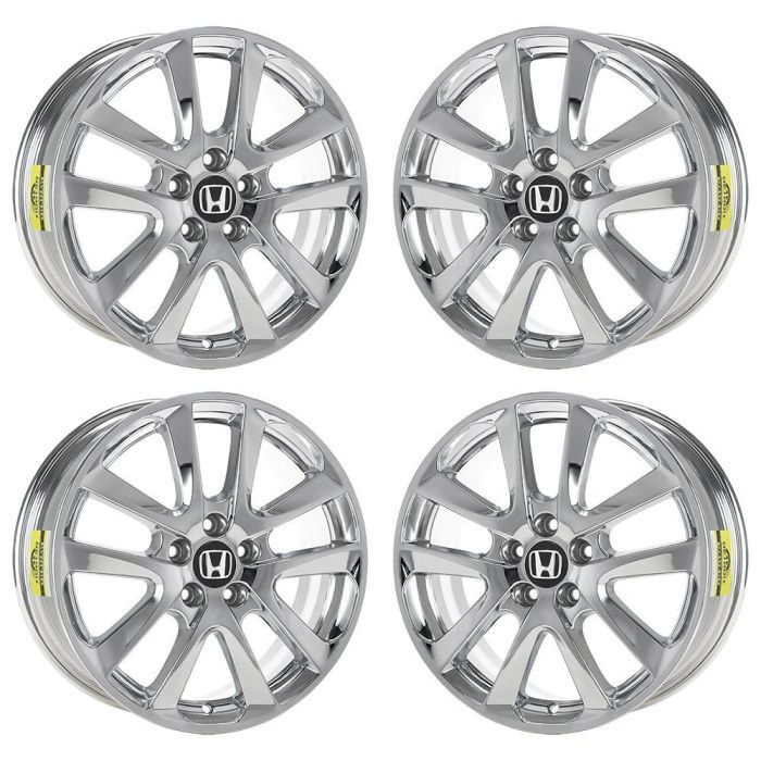 Honda Crosstour Wheel Rim PVD Bright Chrome 64005 Stock Factory OEM Replacement