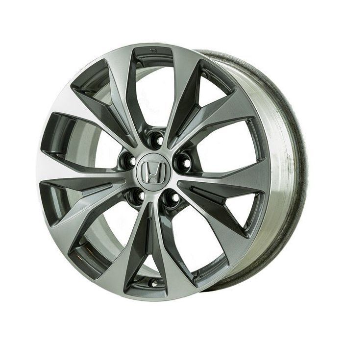 Honda Civic Wheel Rim Machined Grey 64025 Stock Factory OEM Replacement