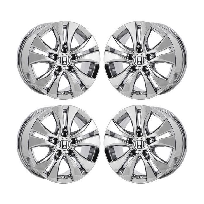 Honda Accord Wheel Rim PVD Bright Chrome 64046 Stock Factory OEM Replacement