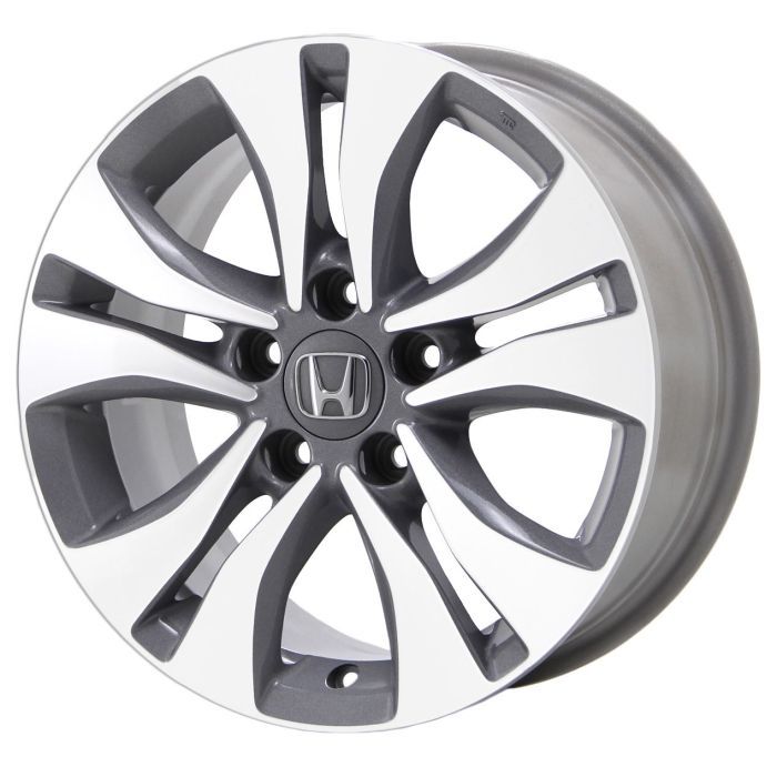 Honda Accord Wheel Rim Machined Grey 64046 Stock Factory OEM Replacement