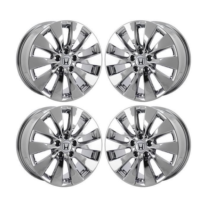 Honda Accord Wheel Rim PVD Bright Chrome 64047 Stock Factory OEM Replacement