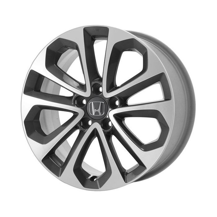 Honda Accord Wheel Rim Machined Grey 64048 Stock Factory OEM Replacement