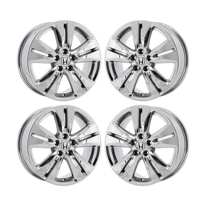 Honda Crosstour Wheel Rim PVD Bright Chrome 64052 Stock Factory OEM Replacement