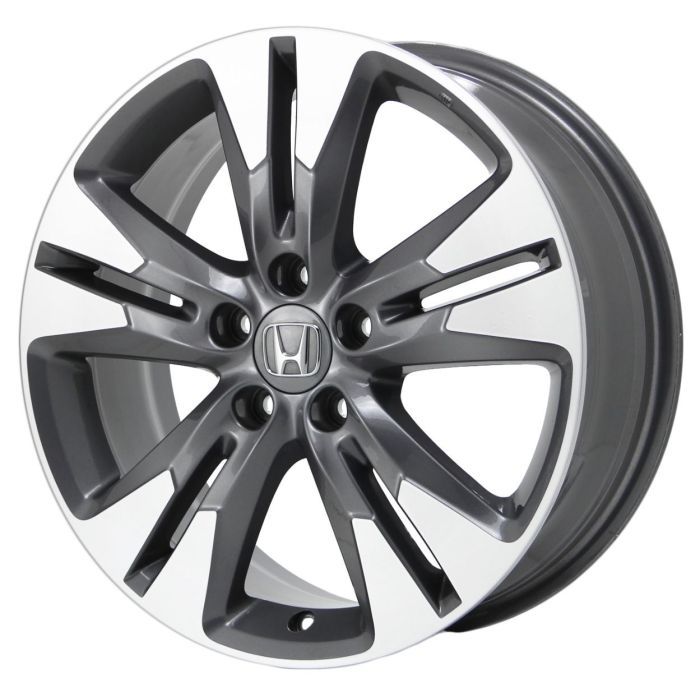 Honda Crosstour Wheel Rim Machined Grey 64052 Stock Factory OEM Replacement