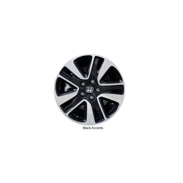Honda Odyssey Wheel Rim Machined Black 64058 Stock Factory OEM Replacement