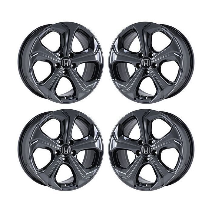 Honda Civic Wheel Rim PVD Black Chrome 64064 Stock Factory OEM Replacement