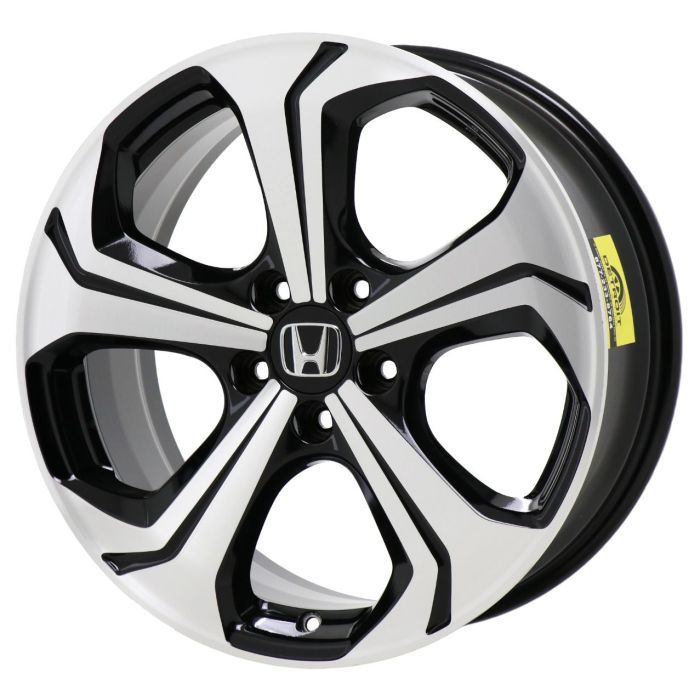 Honda Civic Wheel Rim Machined Black 64064 Stock Factory OEM Replacement