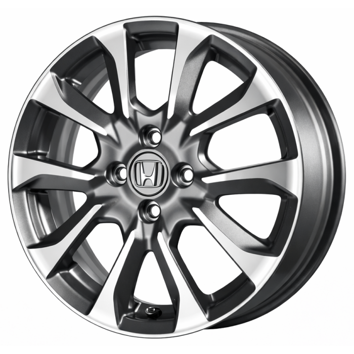 Honda Fit Wheel Rim Machined Grey 64072 Stock Factory OEM Replacement