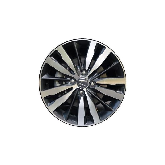 Honda Fit Wheel Rim Machined Black 64073 Stock Factory OEM Replacement