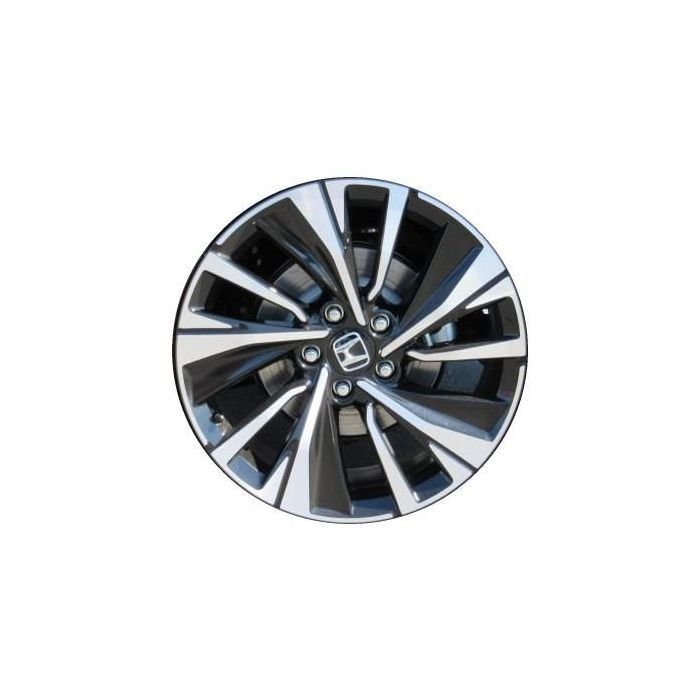Honda Accord Wheel Rim Machined Black 64081 Stock Factory OEM Replacement