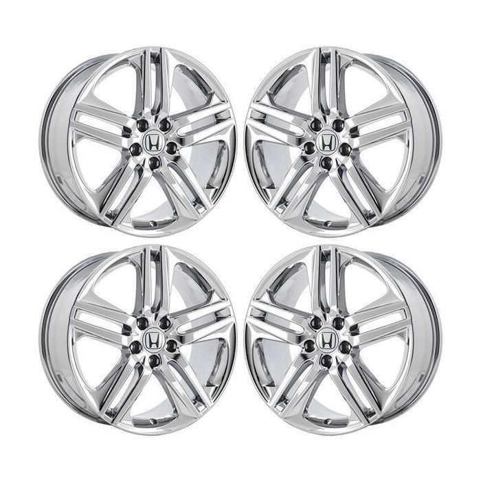 Honda Accord Wheel Rim PVD Bright Chrome 64083 Stock Factory OEM Replacement