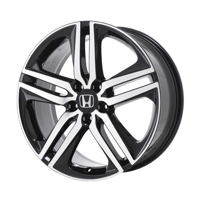 Honda Accord Wheel Rim Machined Black 64083 Stock Factory OEM Replacement