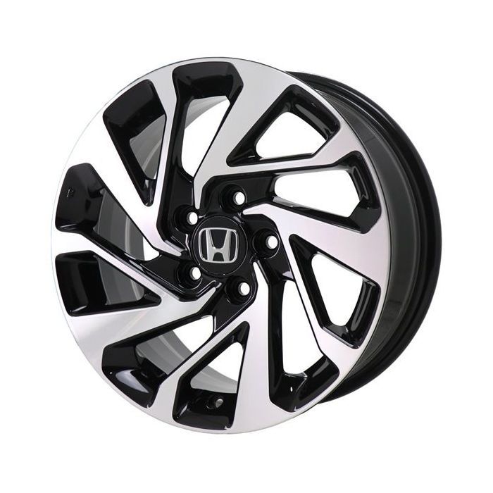 Honda Civic Wheel Rim Machined Black 64095 Stock Factory OEM Replacement