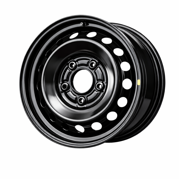 Honda Civic Wheel Rim Black Steel 64096 Stock Factory OEM Replacement