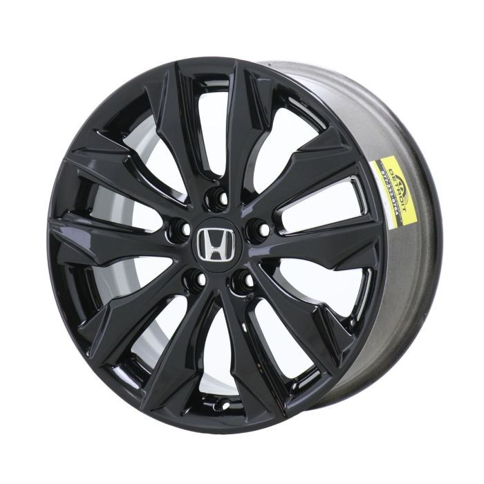 Honda Civic Wheel Rim Gloss Black 64097 Stock Factory OEM Replacement