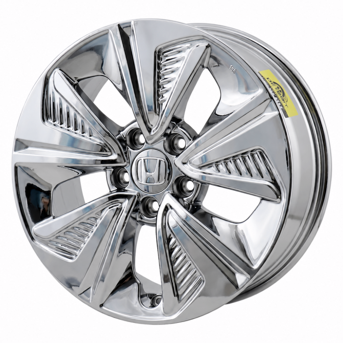 Honda Civic Wheel Rim PVD Bright Chrome 64098 Stock Factory OEM Replacement