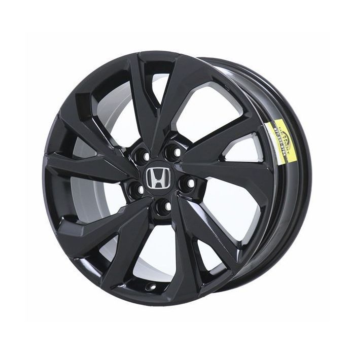 Honda Civic Wheel Rim Gloss Black 64108 Stock Factory OEM Replacement