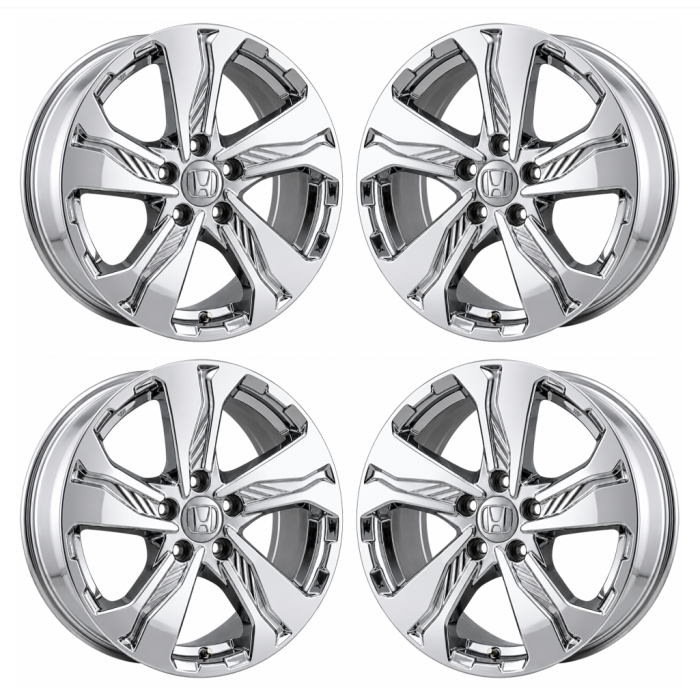 Honda CR-V Wheel Rim PVD Bright Chrome 64110 Stock Factory OEM Replacement