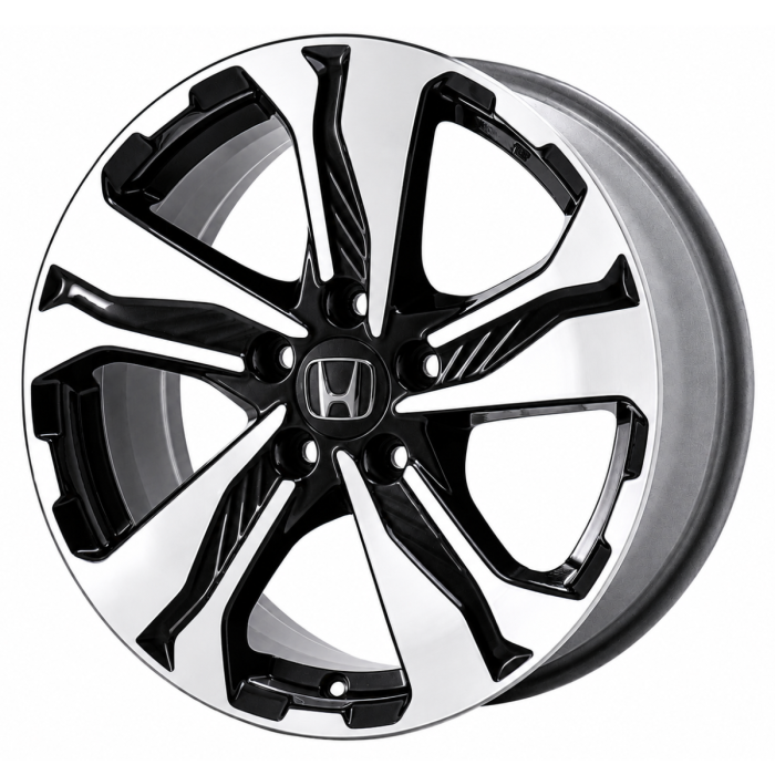Honda CR-V Wheel Rim Machined Black 64110 Stock Factory OEM Replacement
