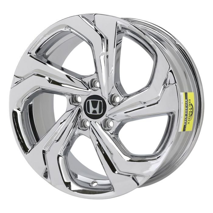 Honda Accord Wheel Rim PVD Bright Chrome 64124 Stock Factory OEM Replacement