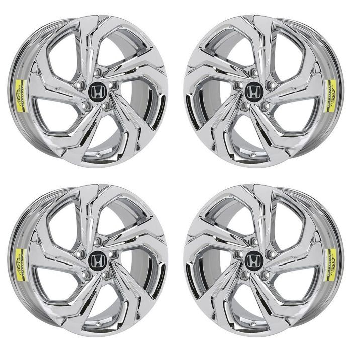 Honda Accord Wheel Rim PVD Bright Chrome 64124 Stock Factory OEM Replacement