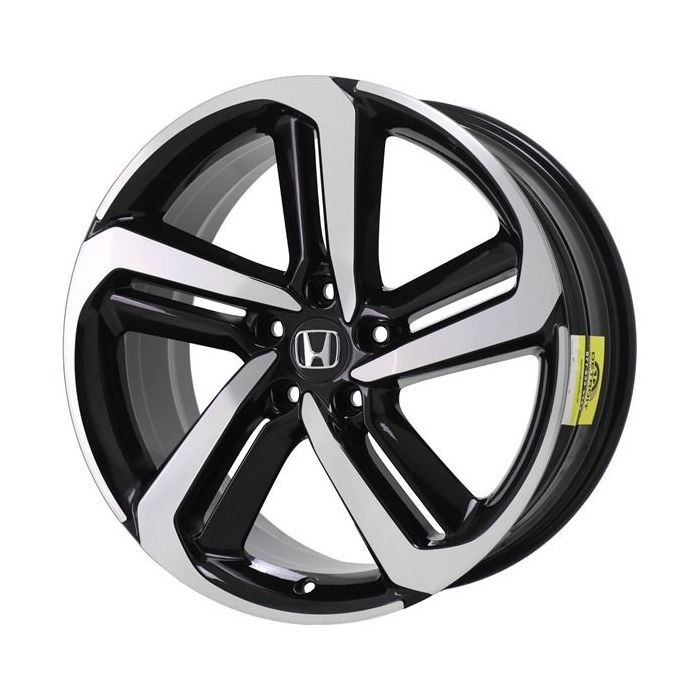 Honda Accord Wheel Rim Machined Black 64127 Stock Factory OEM Replacement
