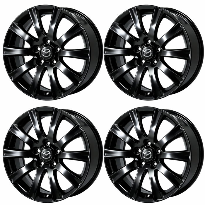 Mazda CX-7 Exchange Wheels Set of 4-Exchange Rims Set of 4 Silver 64931