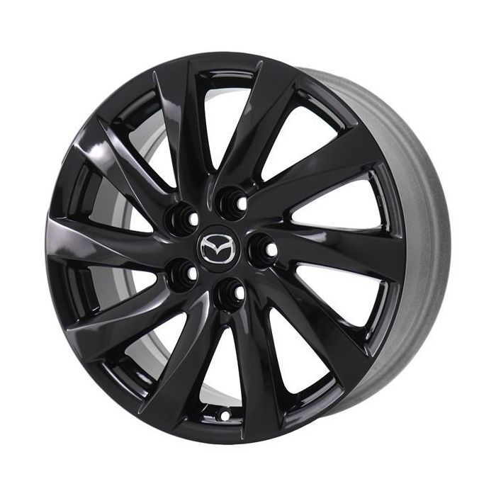 Mazda 6 Wheel Rim Gloss Black 64942 Stock Factory OEM Replacement