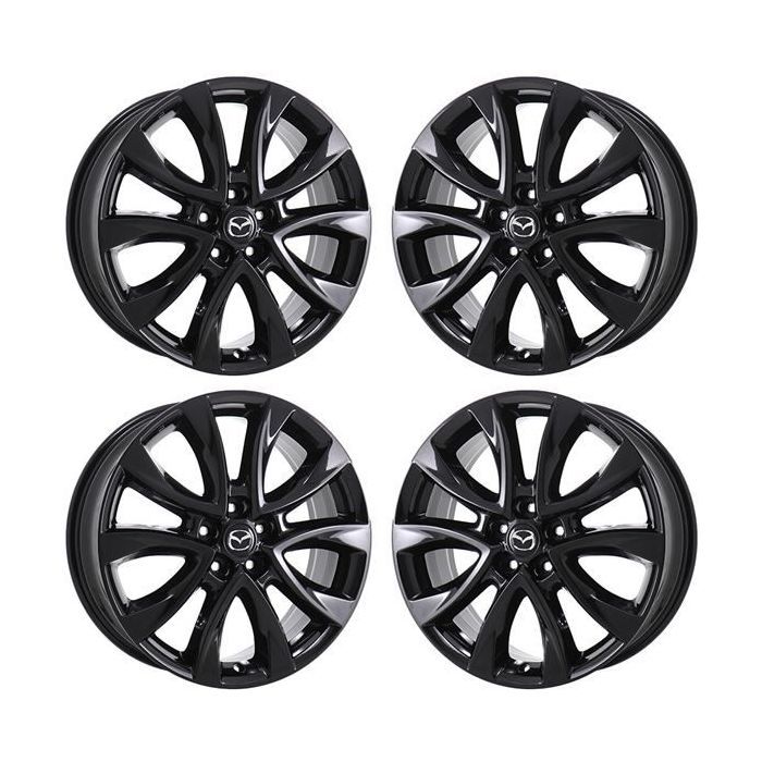 Mazda CX-5 Exchange Wheels Set of 4-Exchange Rims Set of 4 Gloss Black 64955