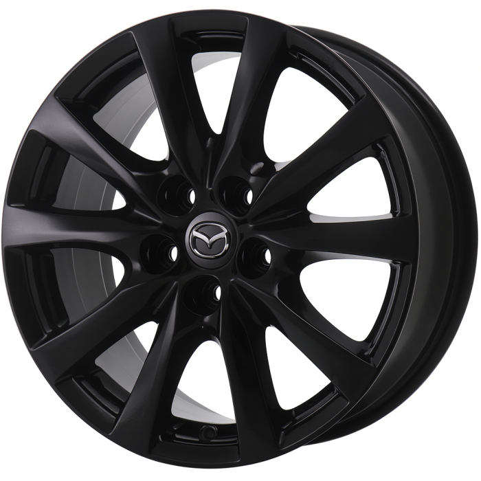 Mazda 6 Wheel Rim Gloss Black 64957 Stock Factory OEM Replacement