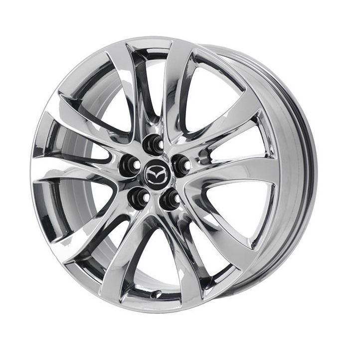 Mazda 6 Wheel Rim PVD Bright Chrome 64958 Stock Factory OEM Replacement