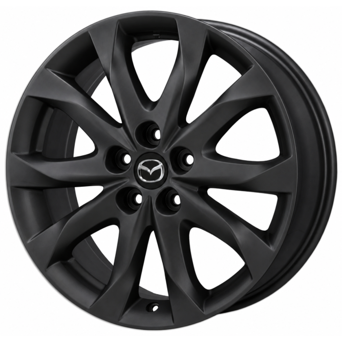 Mazda 3 Wheel Rim Satin Black 64962 Stock Factory OEM Replacement