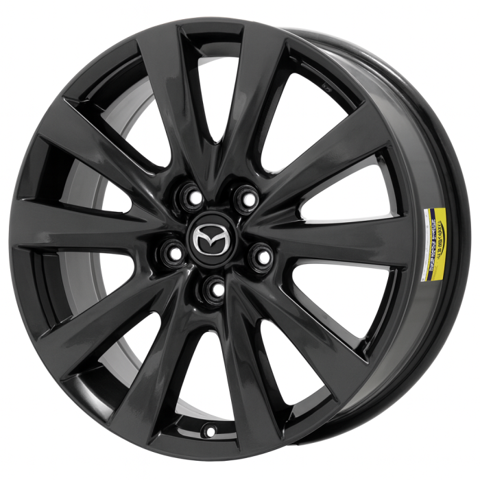 Mazda 3 Wheel Rim Hyper Black 64975 Stock Factory OEM Replacement