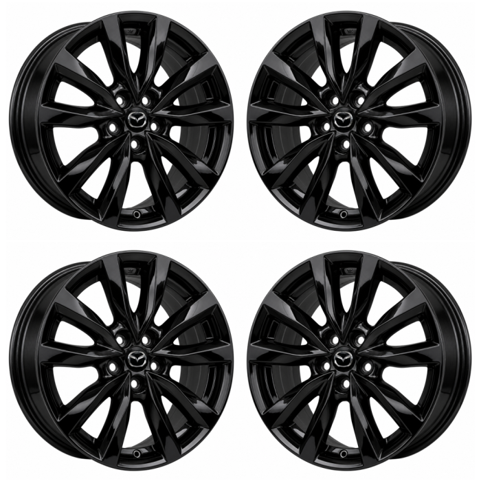 Mazda CX-9 Outright Wheels Set of 4-Outright Rims Set of 4 Gloss Black 64983
