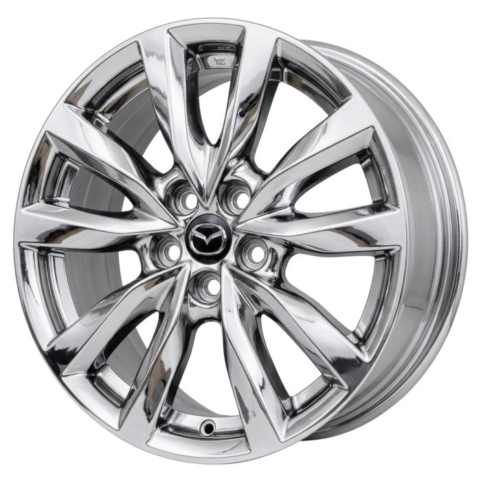 Mazda CX-9 Wheel Rim PVD Bright Chrome 64983 Stock Factory OEM Replacement