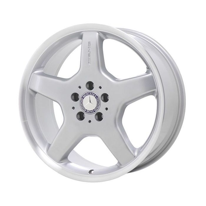Mercedes-Benz S-Class Wheel Rim Machined Lip Silver 65206 (F) Stock Factory OEM Replacement