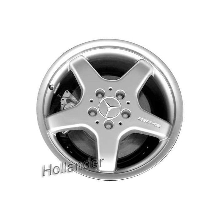 Mercedes-Benz SL500 Wheel Rim Machined Silver 65280 (R) Stock Factory OEM Replacement